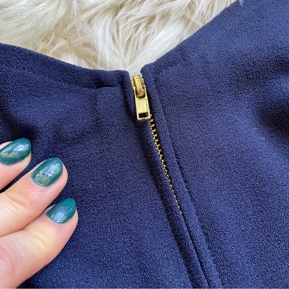 Julia Jordan | Navy Blue Jumpsuit - Picture 4 of 6